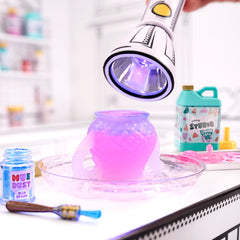 MGA's Miniverse teapots mini molds create charming resin miniatures for display