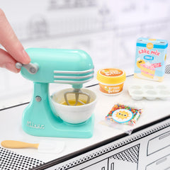 MGA's Miniverse snow cone machine purple for display ready mini desserts