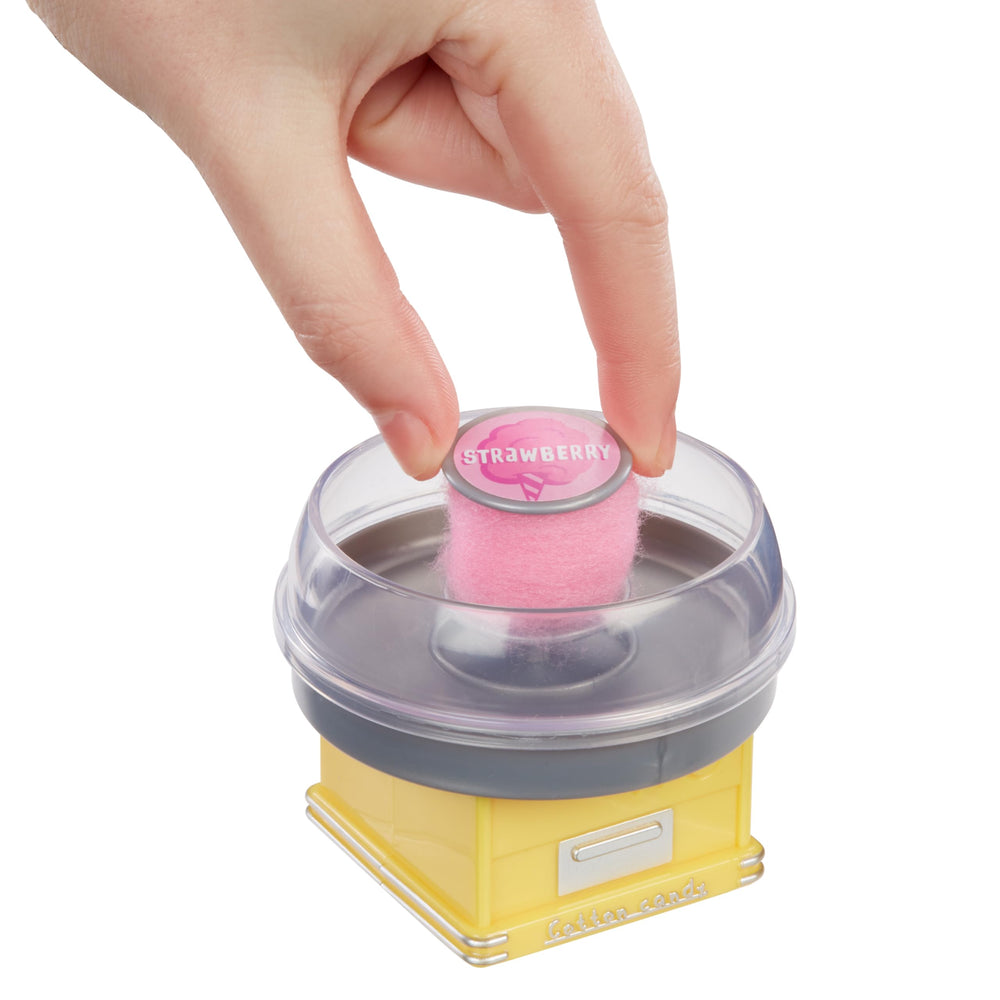 MGA's Miniverse soft serve machine sky for dispense and display mini desserts