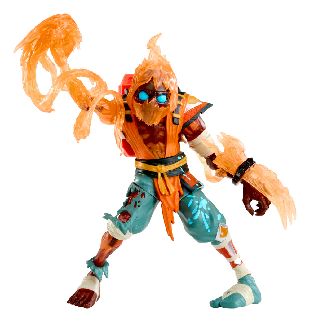 Ninjombie Scorchstrike slime spray action showcases exciting battle effects.