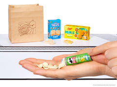 MGA's Miniverse Babybel cheese round mini showcases brand realism for display collections.