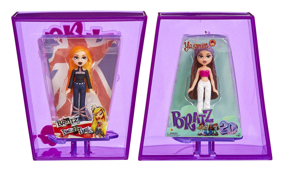 MGA's Miniverse Bratz Minis original packaging preserves nostalgia and aids cataloging.
