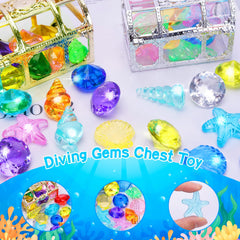 MGparty diving gems green gem stands out for quick discovery during dives.