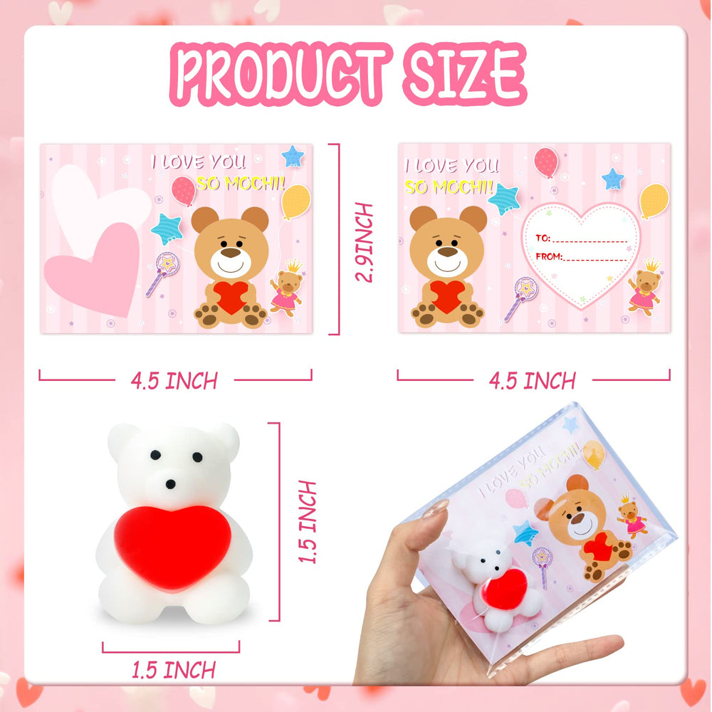 MGparty valentines mochi squishies flower: colorful fidget items for focus.