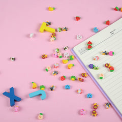 MGTECH holiday-editions erasers with festive designs for gifts