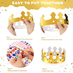 MGZTTHW decorative accessories with letters and numbers for crowns