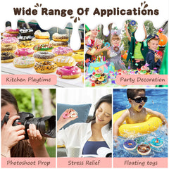MGZTTHW Donut Favor Gift Bag Stuffer: foam decoration with colorful sprinkles.