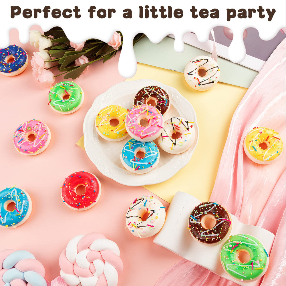 MGZTTHW Rainbow Donut Party Decor: foam sculpture for photos and events.