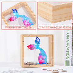 MHJY piggy bank bottom plug enables easy, intact money access