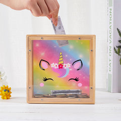 MHJY rainbow dinosaur design makes a charming decor piece and gift.