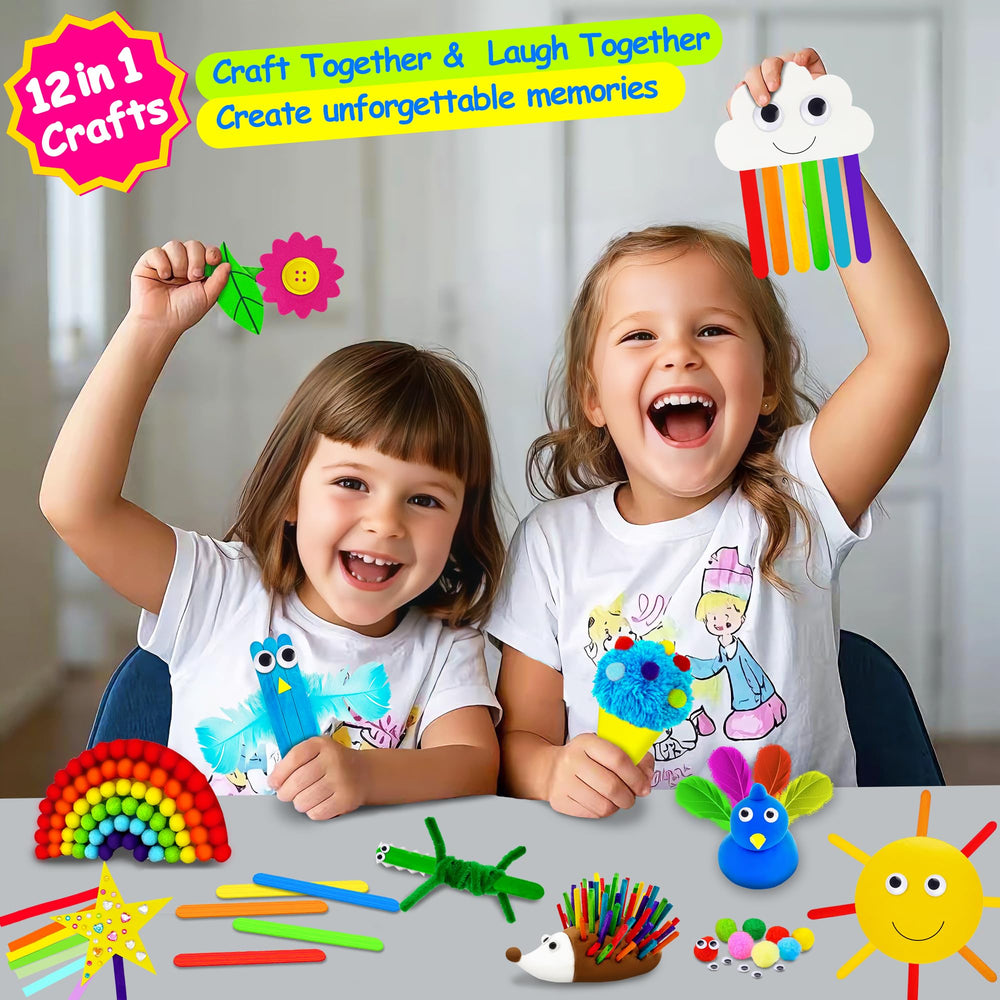 MHMYDIS First Craft Kit easy-to-make activities spark imagination for kids.