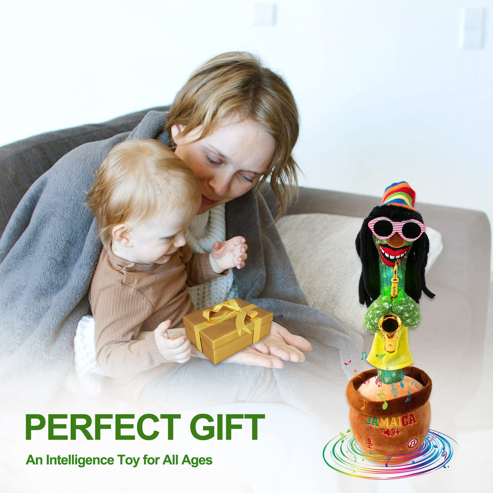 MIAODAM cactus toy doubles as playful room decor