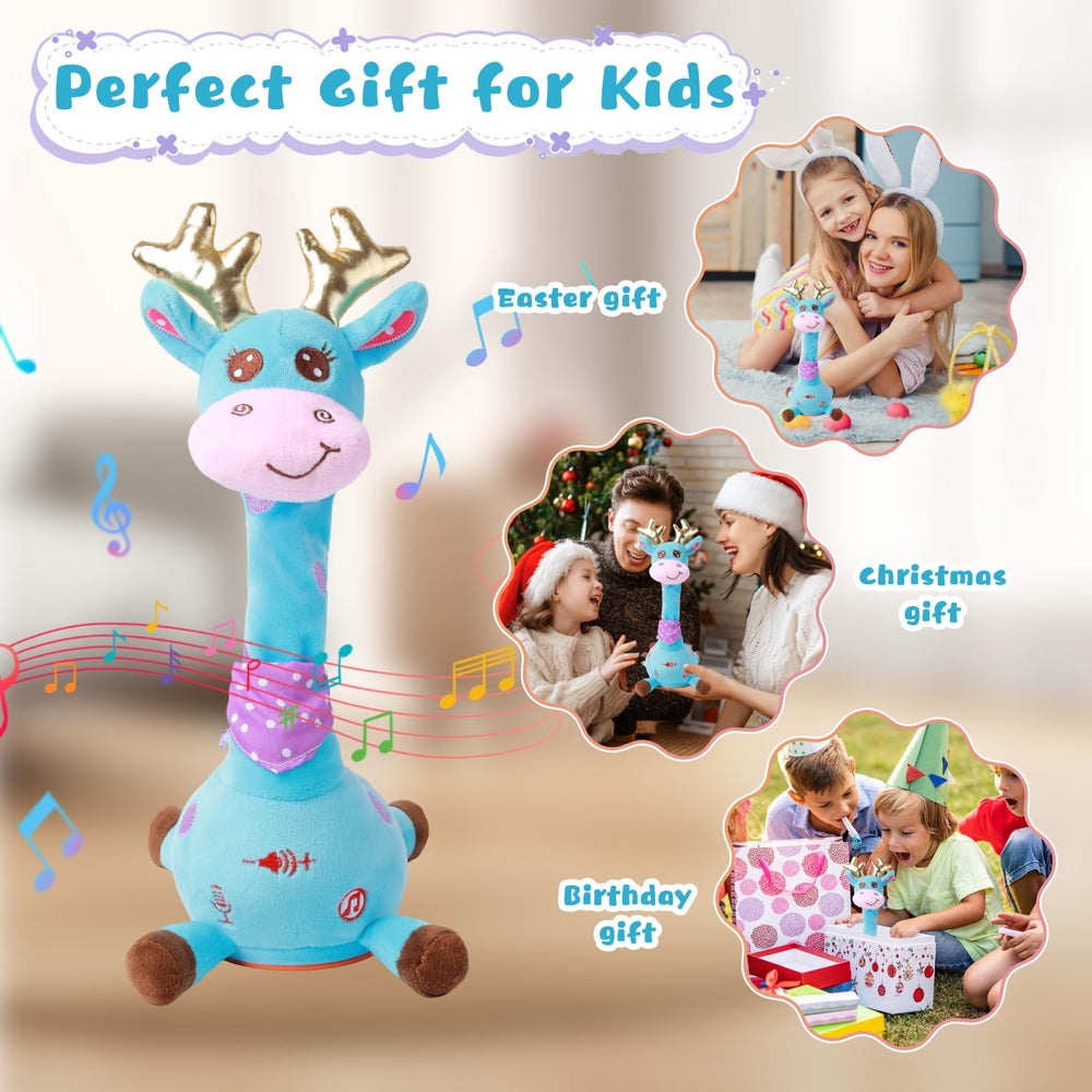 MIAODAM giraffe toy suitable for both outdoor and indoor play.