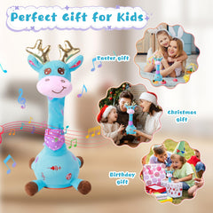 MIAODAM giraffe toy suitable for both outdoor and indoor play.