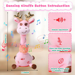 MIAODAM soft short-pile plush with embroidered facial features for gentle touch.