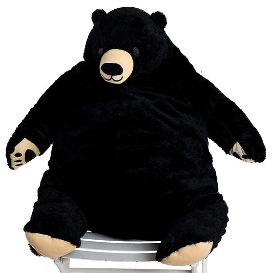 MIAOHAHA 60cm teddy bear front view with soft fur for cozy hugs