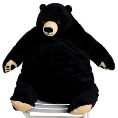 MIAOHAHA 60cm teddy bear front view with soft fur for cozy hugs