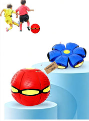 MIAUHSNU blue-red magic ball with 6 LEDs for vibrant indoor and outdoor play.
