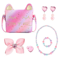 Mibasies accessories set includes earrings and ring for dress-up.