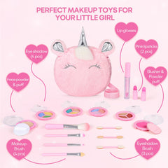 Mibasies brushes and puffs—delicate tools for dress-up play.