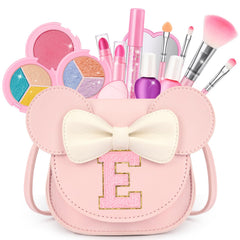 Mibasies kids makeup purse with mouse ears for tidy playtime storage