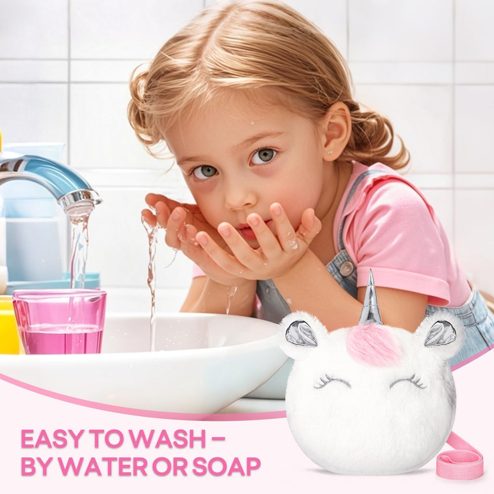 Mibasies powder compact, travel-ready for on-the-go fun