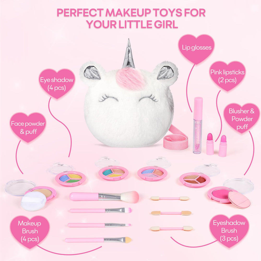 Mibasies powder puffs, convenient dab-and-blend tools for play