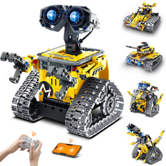 Mibido STEM robot build image shows hands-on construction for learning