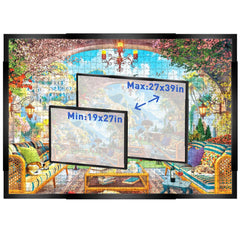 MICEPLAY puzzle frame vertical hanging for wall display and easy viewing