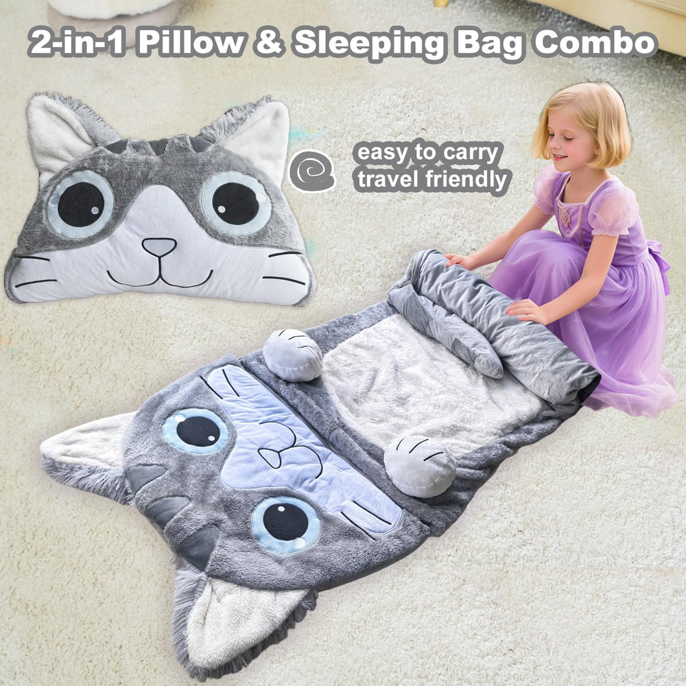 Micling sleeping bag is machine washable for easy care and reuse.