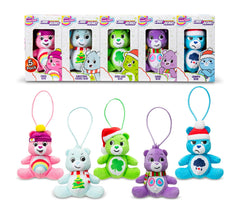 Micro Teenies Care Bears holiday treasure box held in hand for gifting.