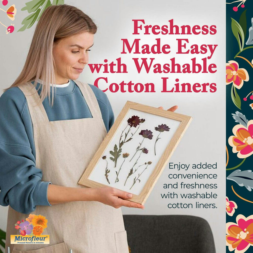 DIY floral creations with Microfleur refill pack for journaling and cards.