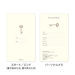 Midori Phil Design Three Years Diary offers 366 pages plus 20 supplement pages for extra notes.