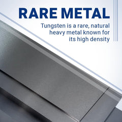 Midwest Tungsten Service tungsten cube with rounded edges for safe handling