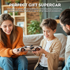 MIEBELY Lamborghini RC Car 2.4GHz controller ensures stable connections during racing.