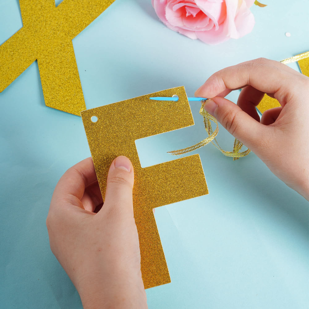 mifengda 18-meter gold rope included for versatile banner hanging