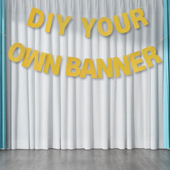 mifengda graduation or wedding banner on a stylish display