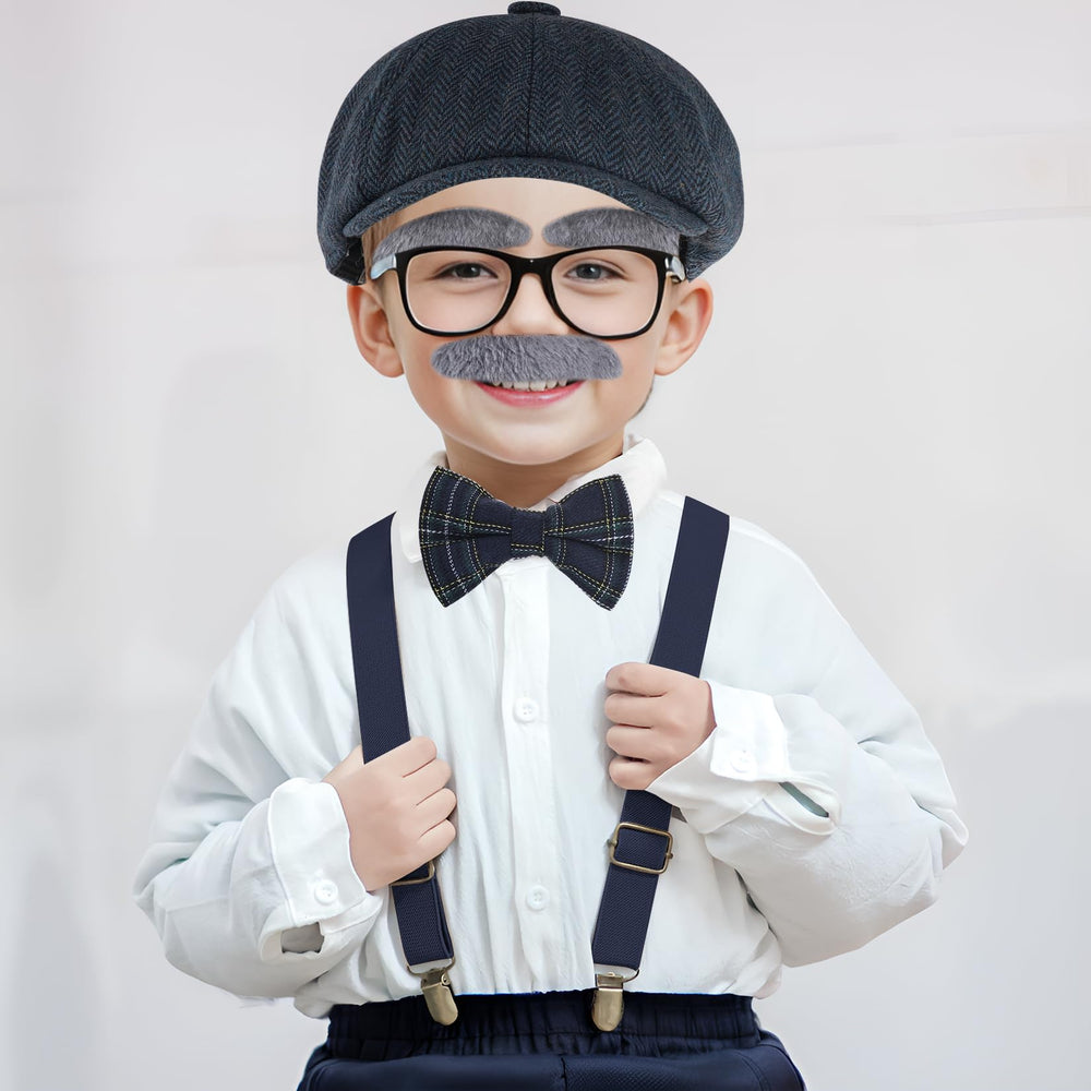 Mifengda plastic glasses add lightweight detail to 1920s outfit.