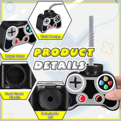 Mifoci gamer birthday gray cups for easy hydration during playtime.