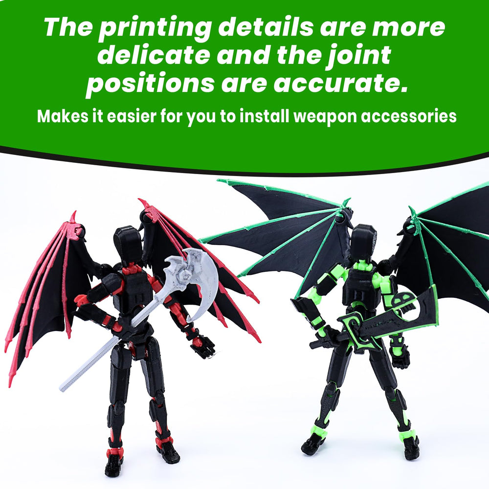 MIGESS T13 safe PETG material provides sturdy figure with vibrant colors