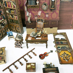 Miggley Time Book House miniatures-display invites customization