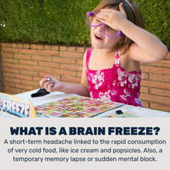 Colorful ice-cream theme enhances family game night with Mighty Fun.