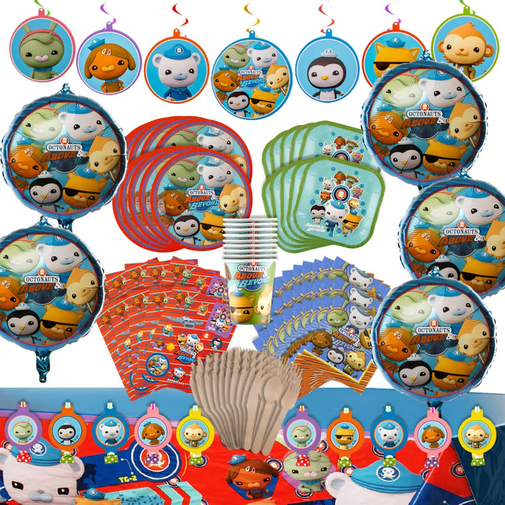 Mighty Mojo Octonauts banner 5ft creates festive ocean-themed ambiance for the party