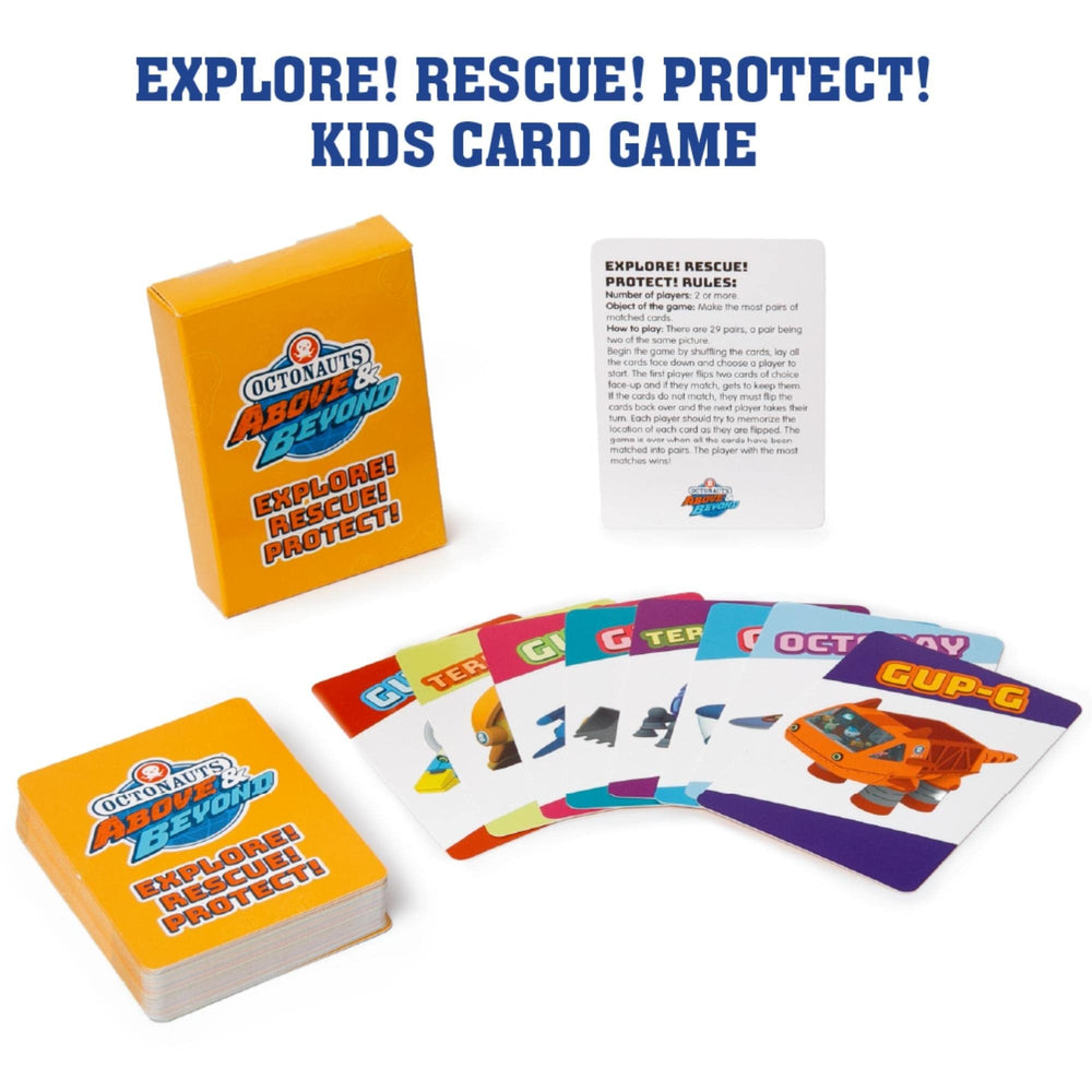 Kids and family enjoying Mighty Mojo Octonauts during a game night