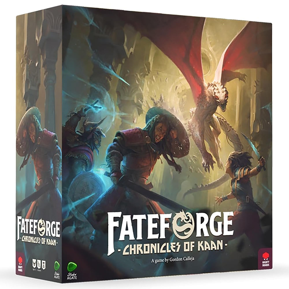 Mighty Boards Fateforge: Kaan city map for strategic planning and exploration