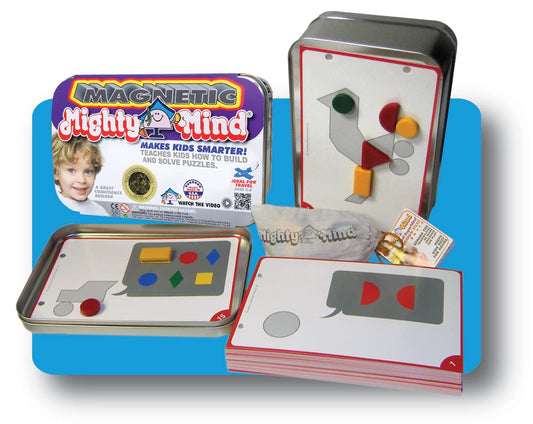 MightyMind Magnetic Edition puzzle pieces lock together, showing visible learning progress.