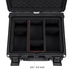Migitec rugged hard-shell with EVA foam protects premium collections.