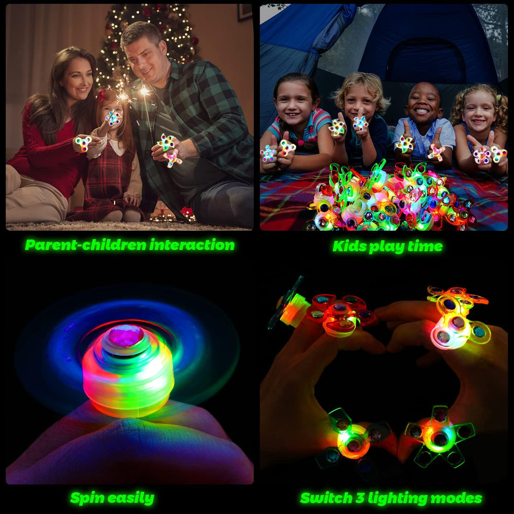 Mikulala glow-in-the-dark rings worn on the finger brighten dark rooms.