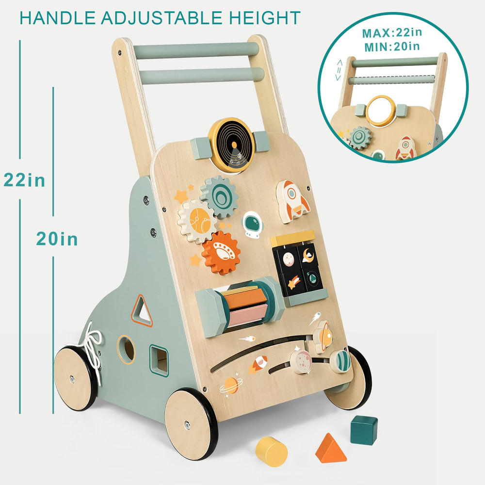 MILEFUN gears and spinners provide tactile play and early learning opportunities.