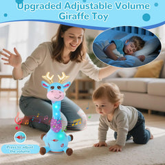 MILEGI Dancing giraffe toy with 10 songs for family entertainment